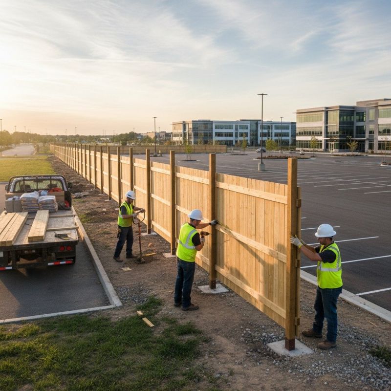 Boundary Fence Installation